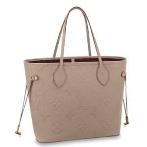 Replica Louis Vuitton Neverfull MM Bag Monogram Empreinte M45686 BLV519