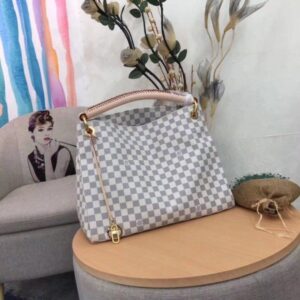 Replica Louis Vuitton Artsy GM Bag Damier Azur N41173 BLV072 2