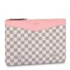 Replica Louis Vuitton Damier Azur Croisette Bag With Braided Strap N50053 BLV042 2