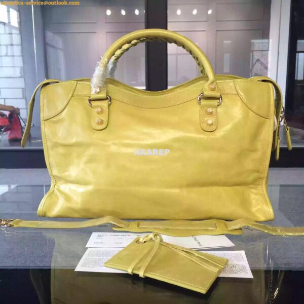 Replica Balenciaga Giant Gold City Yellow 9