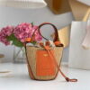 Replica Chloé CHC22SS391G56101 Small Basket Tote Bag Brown