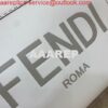 Replica Fendi 8BH372 Sunshine Large Bag Gray leather shopper 8266L 2