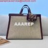 Replica Fendi 8BH374 Peekaboo X Tote Green Canvas Bag 2