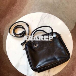 Replica Balenciaga Triangle Square XS bag in calfskin leather