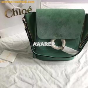 Replica Chloe Faye Backpack Mint 2