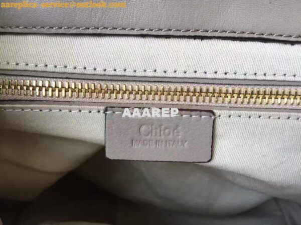 Replica Chloe Faye Backpack Grey 11