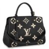 Replica Louis Vuitton Montaigne BB Bag In Tourterelle Gray Leather M45489 BLV699