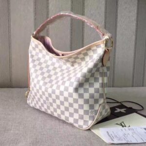 Replica Louis Vuitton Delightful PM Bag Damier Azur N41606 BLV067 2