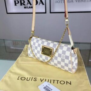 Replica Louis Vuitton Eva Clutch Bag Damier Azur N55214 BLV063 2