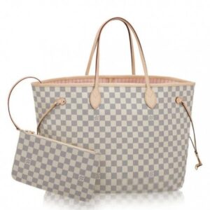 Replica Louis Vuitton Neverfull GM Bag Damier Azur N41604 BLV069