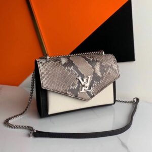 Replica Louis Vuitton Python Mylockme BB Bag N97005 BLV768 2