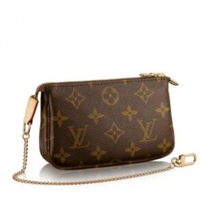 Replica Louis Vuitton Mini Pochette Bag Monogram Canvas M58009 BLV420