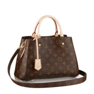 Replica Louis Vuitton Montaigne BB Bag Monogram Canvas M41055 BLV396