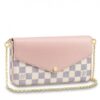 Replica Louis Vuitton Pochette Felicie Bag Damier Azur N63106 BLV051