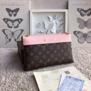 Replica Louis Vuitton Pallas Chain Bag Monogram Canvas M50069 BLV442 2