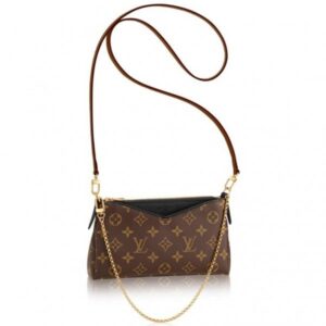 Replica Louis Vuitton Pallas Clutch Monogram Canvas M41639 BLV461