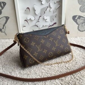 Replica Louis Vuitton Pallas Clutch Monogram Canvas M41639 BLV461 2