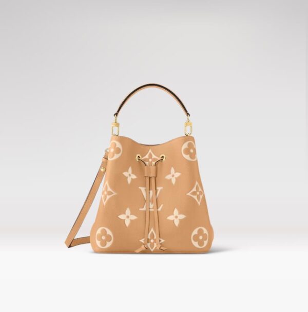 Replica Louis Vuitton LV NÉONOÉ MM Arizona Beige Bag M45808 3