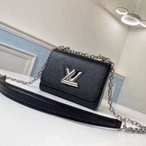 Replica Louis Vuitton Twist Mini Bag Epi Leather M56117 BLV140 2