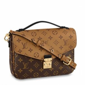 Replica Louis Vuitton Pochette Metis Bag Monogram Reverse M44876 BLV341