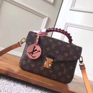 Replica Louis Vuitton Pochette Metis Braided Monogram M43984 BLV307 2