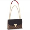 Replica Louis Vuitton Twist MM Bag Black Epi Leather M53885 BLV137 2