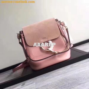 Replica Chloe Faye Backpack Pink