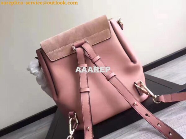 Replica Chloe Faye Backpack Pink 8