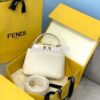 Replica Fendi 8BN323 Peekaboo ISEEU EAST-WEST Apricot Leather 70193S Bag 2