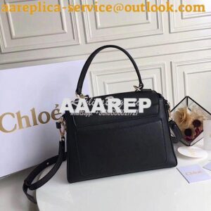 Replica Chloe Faye Day Double Carry Bag Black 2