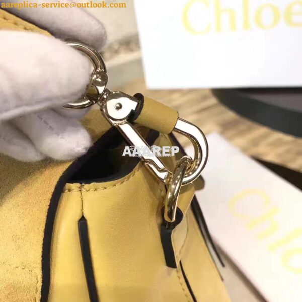 Replica Chloe Faye Backpack Yellow 10