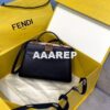 Replica Fendi 8BN323 Peekaboo ISEEU EAST-WEST Apricot Leather 70193S Bag