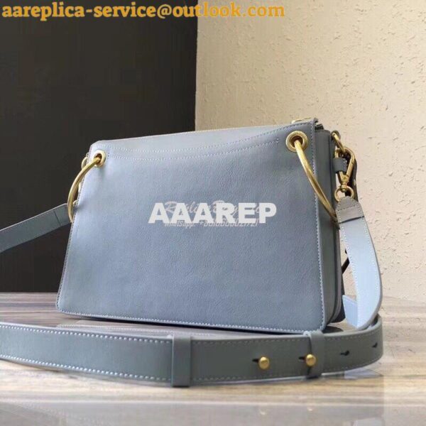 Replica Chloe Roy Bag Airy Grey in Suede & Smooth Calfskin 11