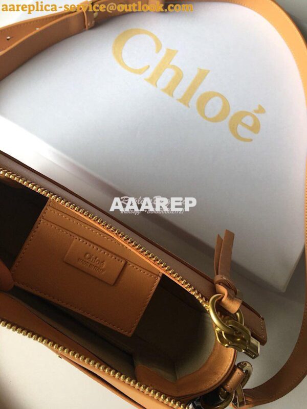 Replica Chloe Roy Bag Blush Pink in Suede & Smooth Calfskin 11