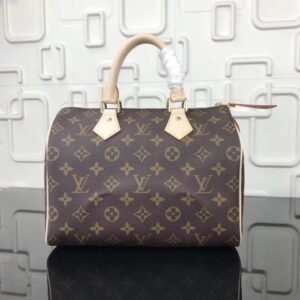 Replica Louis Vuitton Speedy 25 Bag Monogram Canvas M41109 BLV391 2