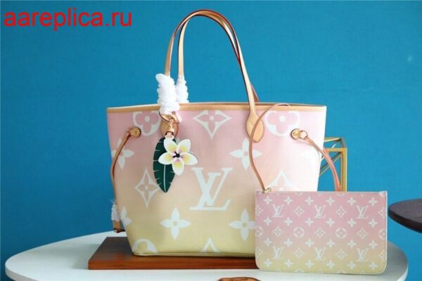 Replica Louis Vuitton NEVERFULL MM Tote Bag LV M45679 BLV1140 2