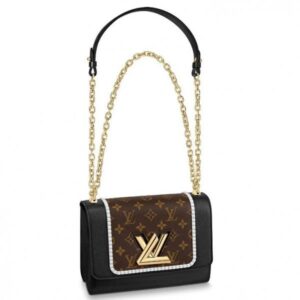 Replica Louis Vuitton Twist MM Bag Monogram Calfskin M44837 BLV367