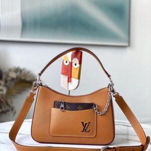 Replica Louis Vuitton Brown Marelle Bag Epi Leather M80794 BLV180 2