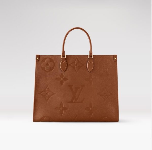 Replica Louis Vuitton LV ONTHEGO GM Cognac Brown Bag M46134 2