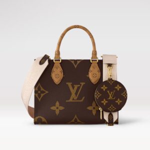 Replica Louis Vuitton LV OnTheGo PM Monogram and Monogram Reverse coated canvas Bag M46373