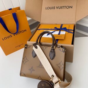 Replica Louis Vuitton LV OnTheGo PM Monogram and Monogram Reverse coated canvas Bag M46373 2