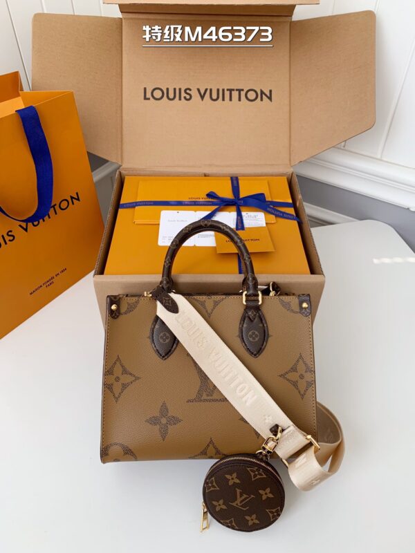 Replica Louis Vuitton LV OnTheGo PM Monogram and Monogram Reverse coated canvas Bag M46373 6