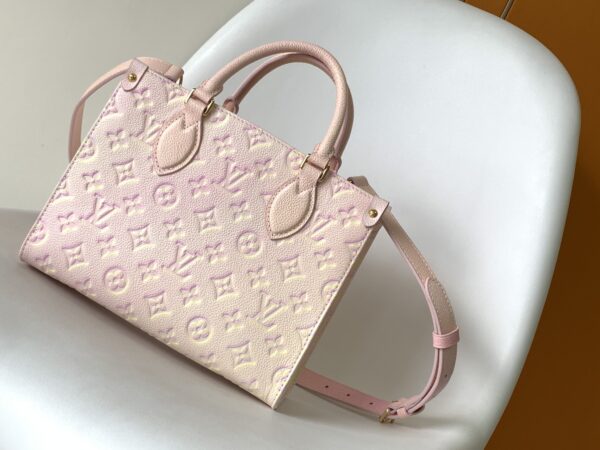 Replica Louis Vuitton LV ONTHEGO PM Pink Bag M46168 4