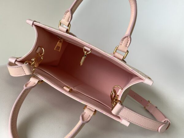 Replica Louis Vuitton LV ONTHEGO PM Pink Bag M46168 11