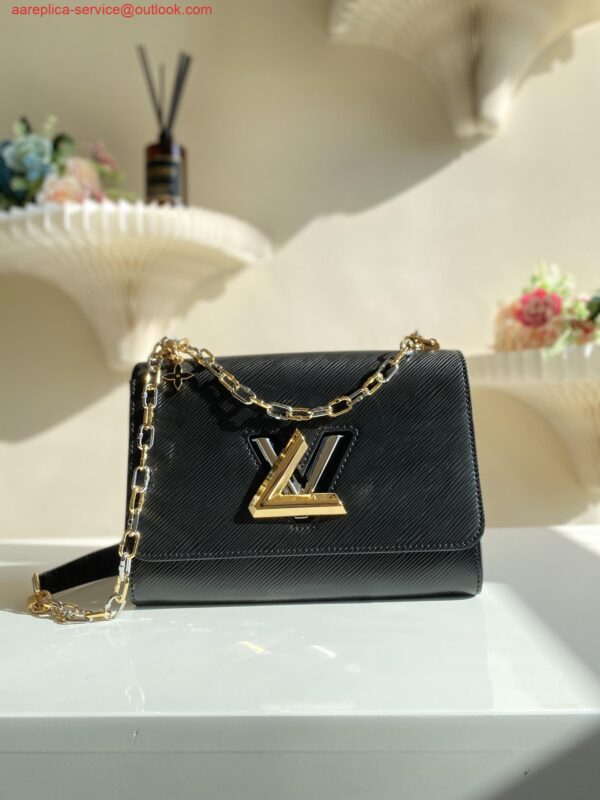 Replica Louis Vuitton TWIST MM Bag LV M21025 3