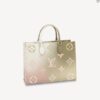 Replica Louis Vuitton ONTHEGO MM BEIGE Bag LV M46128 BLV1145 2