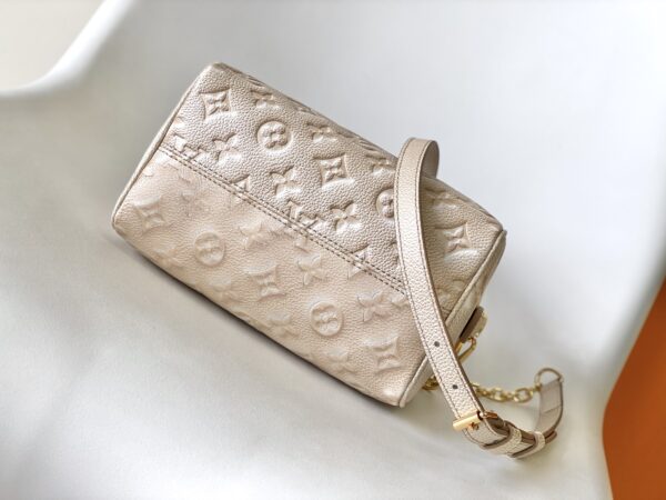 Replica Louis Vuitton LV SPEEDY BANDOULIÈRE 20 Pale Beige Bag M46163 6