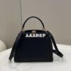 Replica Fendi 8BN335 Peekaboo ISeeU Petite Turquoise Padded Nappa Leather Bag