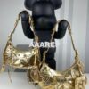 Replica Balenciaga Le Cagole XS S Shoulder Bag in Lambskin Metallic Si 2