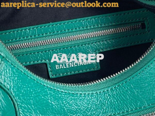 Replica Balenciaga Le Cagole XS S Shoulder Bag in Lambskin Jade Green 19